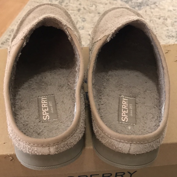 Sperry~ Moc-sider Suede Mules - Picture 3 of 11